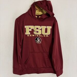 Champion Florida State University Seminoles Hoodie Size S Embroidered Pullover